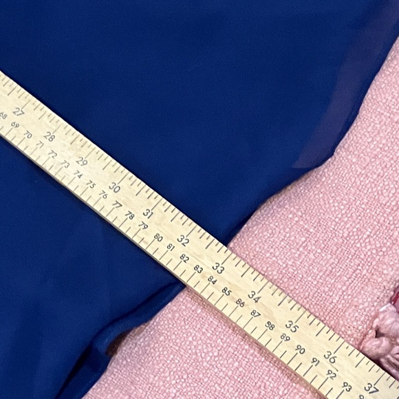 Naked Zebra v-neck Navy Blue Mini Dress - Picture 10 of 16